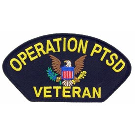 Operation PTSD Veteran Hat Patch 