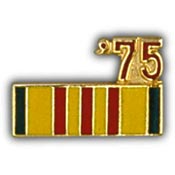 VIETNAM RIBBON 1975 PIN 1"  