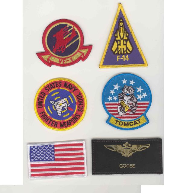 Goose Top Gun Patches  