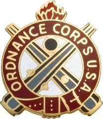 Army Regimental Crest: Ordnance - Corps U.S.A.