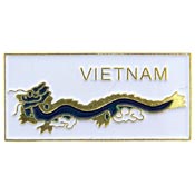 VIETNAM DRAGON PIN 1"  