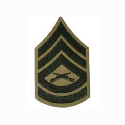 Gunnery Sergeant (E7) - Green/Khaki  