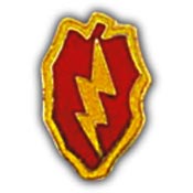 25TH INFANTRY 5/8" PIN  