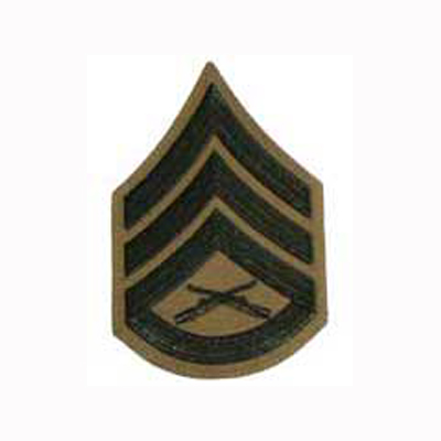 Staff Sergeant (E6) - Green/Khaki  