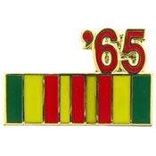 VIETNAM RIBBON 1965 PIN 1"  