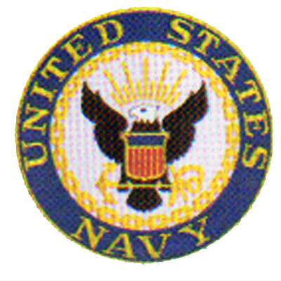 Navy Back Patches