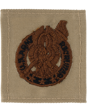 Army Badge: Army Senior Recruiter - Desert Sew On
