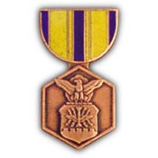 AIR FORCE COMMENDATION MEDAL-PIN 1-1/8"  