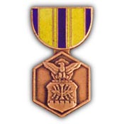 AIR FORCE COMMENDATION MEDAL-PIN 1-1/8"  