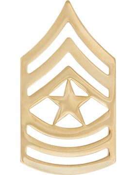 Army Chevron: Sergeant Major - No Shine