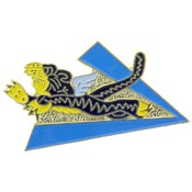 FLYING TIGERS PIN 2"  