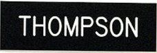 Army Plastic Name Tag