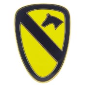 1ST CAVALRY 1" PIN  