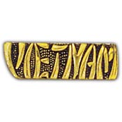 VIETNAM SCRIPT PIN 1"  