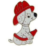 FIRE DOG WITH HOSE PIN 1"  