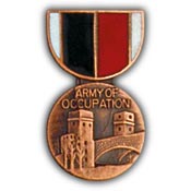 ARMY OF OCCUPATION MEDAL-PIN 1-1/8"  