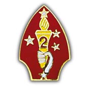 2ND MARINE DIVISION PIN  