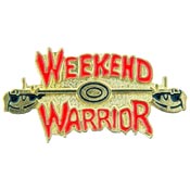 WEEKEND WARRIORS PIN  