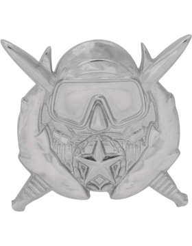 Army Badge: Special Operations Diving Supervisor - Silver Oxide