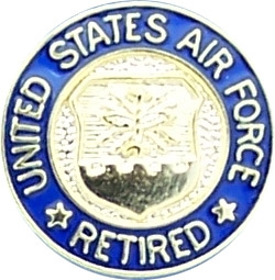 USAF RETIRED PIN  