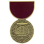 NAVY GOOD CONDUCT MEDAL-PIN 1-1/8"  