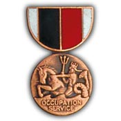 NAVAL OCCUPATION MEDAL-PIN 1-1/8"  