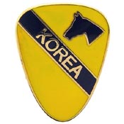 1ST CAVALRY KOREA PIN  