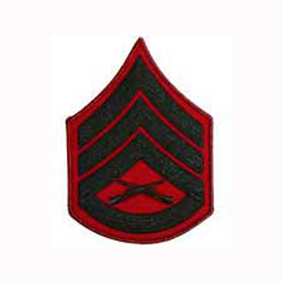 Staff Sergeant (E6) - Green/Red  