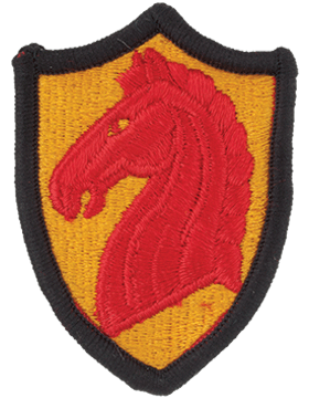 Army Patch Full Color: 107th Armored Cavalry      