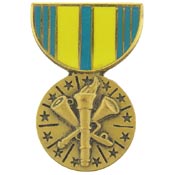 ARMED FORCES RESERVE MEDAL-PIN 1-1/8"  