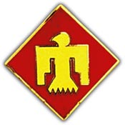 45TH INFANTRY DIVISION PIN  