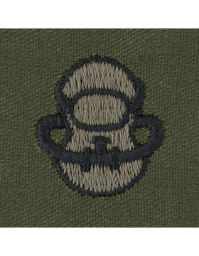 Army Badge: Scuba Diver -  Subdued Sew On 