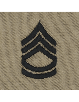 Enlisted Desert Sew On: Sergeant First Class 