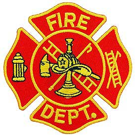 Fire Dept Logo 3" - NS16083