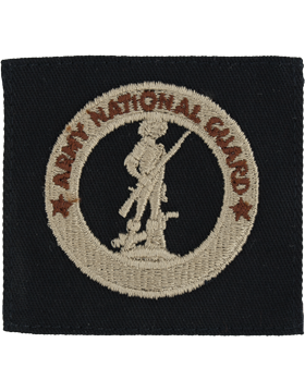 Army Badge: Army National Guard Senior Recruiter - Desert Sew On