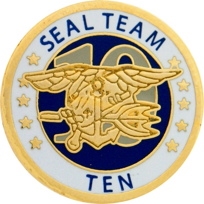 SEAL TEAM 10 PIN  