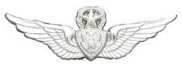 Army Badge: Master Aircraft Crewman - No Shine   