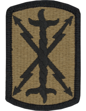 OCP Unit Patch: 17th Field Artillery - With Fastener