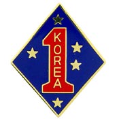 1ST MARINE DIVISION KOREA PIN  