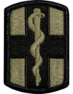 OCP Unit Patch 1st Medical Brigade - With Fastener