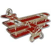 FOKKER TRI-PLANE PIN 1-5/8"  