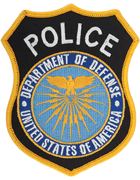 Army Patch Full Color: Department of Defense Police 