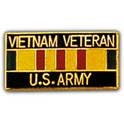 VIETNAM RIBBON NAVY VET PIN 1"  