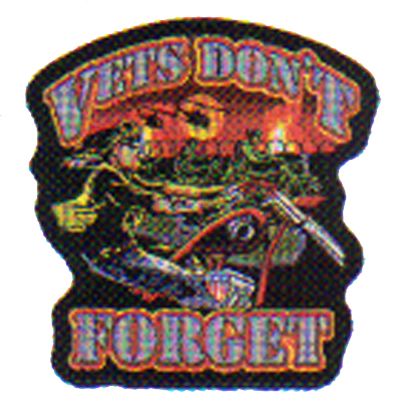 "Vets Don't Forget" Patch  