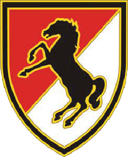 Army Combat Service Identification Badge: 11th Armored Cavalry Regiment