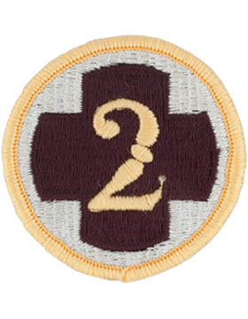 Army Patch Full Color: 2nd Medical Brigade