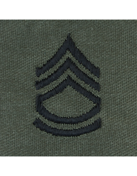 Enlisted Subdued Sew On: Sergeant First Class