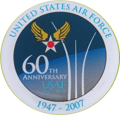 USAF 60TH ANNV PIN  