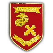 10TH MARINES PIN  