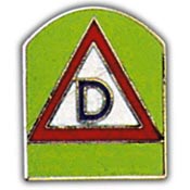 39TH INFANTRY DIVISION PIN  